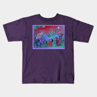 Saturday Morning Cartoons Kids T-Shirt